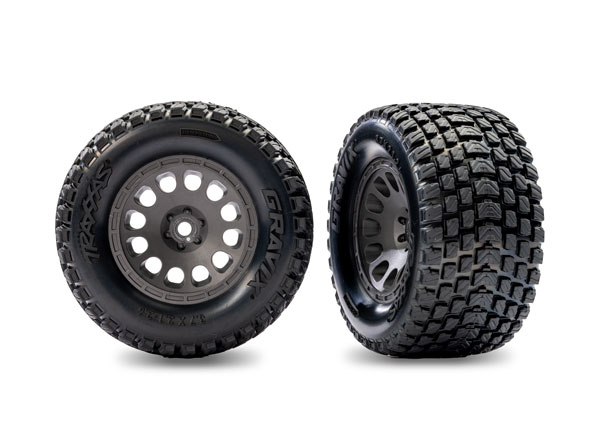 Däck & Fälg Gravix / Mini XRT Grå Bak (2) 10775-GRAY