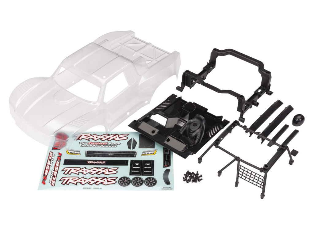 Kaross Mini Slash Omålad Traxxas - 10811
