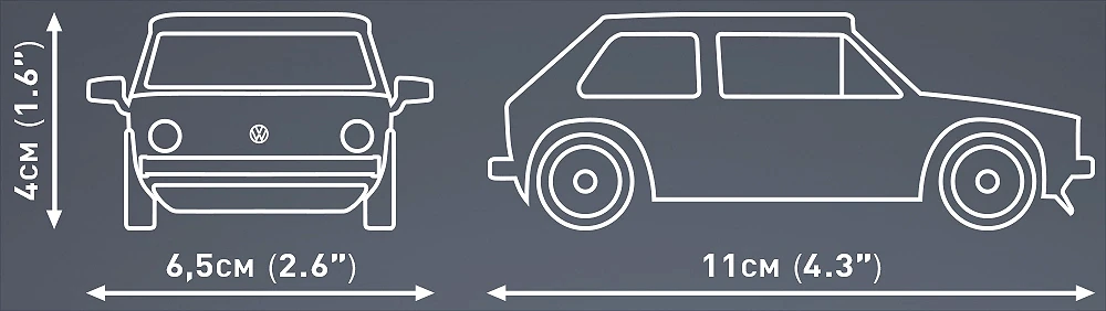 Cobi Volkswagen Golf (1974-1983) - Bild 2