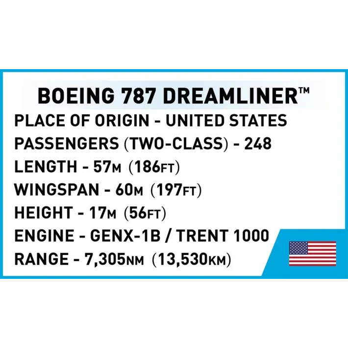 Cobi Boeing 787 Dreamliner - Bild 4