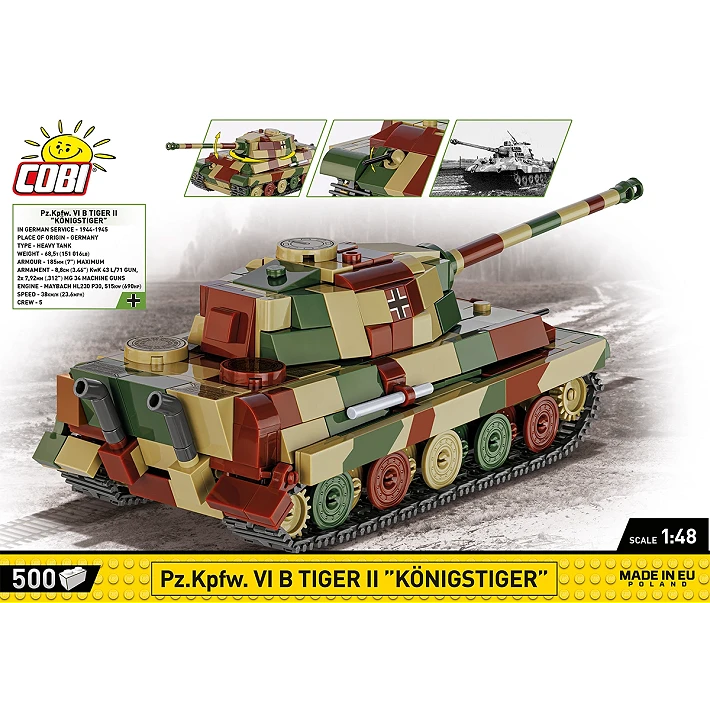 Cobi Pz.Kpfw. VI B Tiger II Königstiger - Bild 9