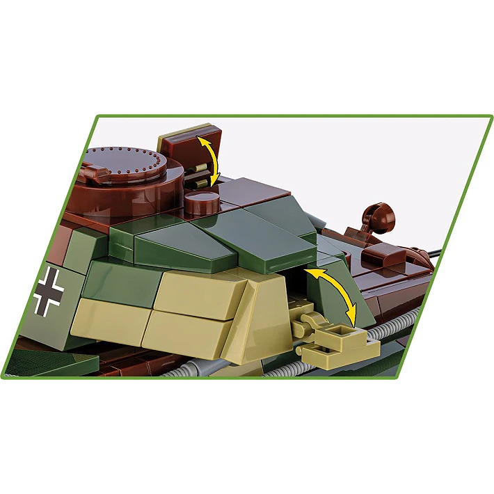 Cobi Panzer VI Ausf. B Königstiger - Bild 6