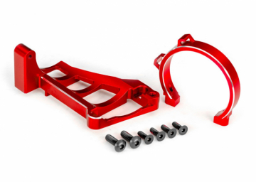 Motorfäste Fram & Bak Set Alu Röd Maxx Slash 10262-RED