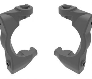 Styrspindelhållare (Caster Block) Grå (Par) Mini Maxx/XRT 10732-GRAY