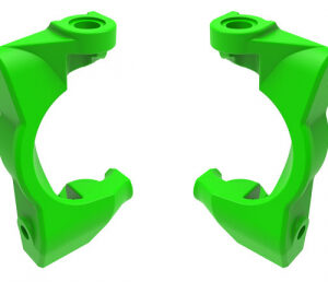 Styrspindelhållare (Caster Block) Grön (Par) Mini Maxx/XRT 10732-GRN