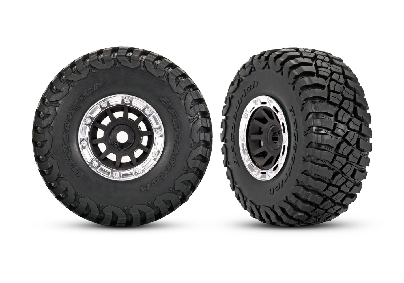 Däck & Fälg BFGoodrich Mud Terrain/ Mini Slash Krom/Svart (2) 10870-STBLK - Bild 2