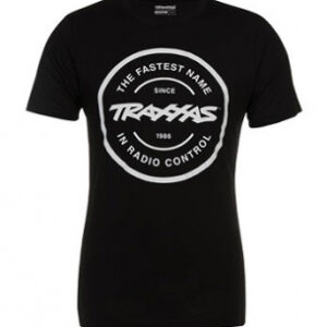 T-shirt Svart Rund Traxxas-logga XL 1360-XL
