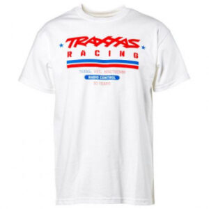 T-shirt Vit Traxxas Racing Heritage L 1383-L