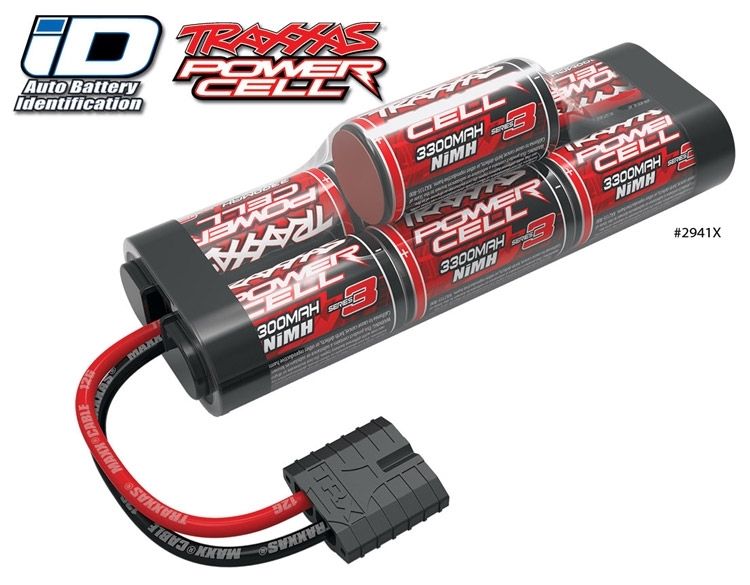 NiMH Batteri 8,4V 3300mAh Series 3 Hump iD-kontakt 2941X - Bild 2