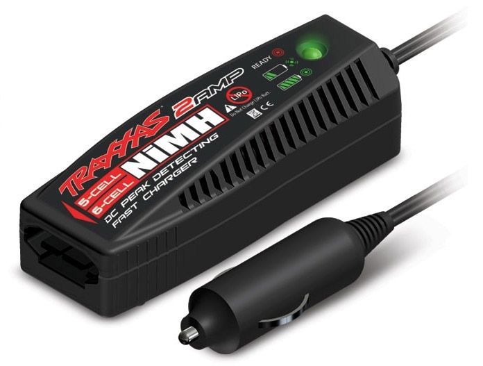 Laddare 12volt 2 amp 5-6cell NiMH Auto ID 2974 - Bild 2
