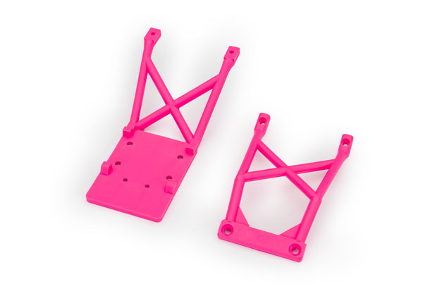 Hasplåt Fram o Bak Rosa 3623-PINK