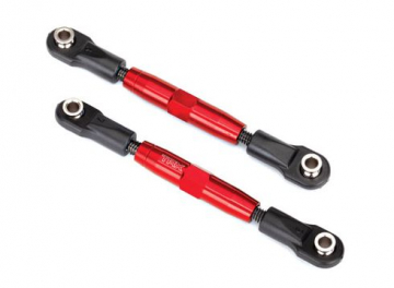 Turnbuckle Komplett Alu Röd Camberstag 83mm (2) 3643R