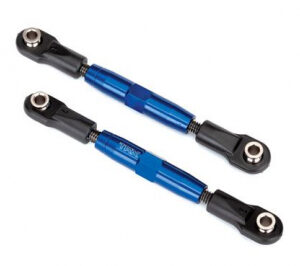 Turnbuckle Komplett Alu Blå Camberstag 83mm (2) 3643X