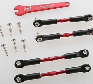 Turnbuckle Camberstag Set Aluminium Röd 3741X