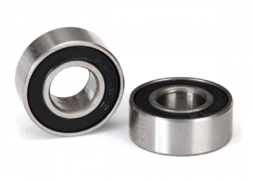 Kullager 6x13x5mm Gummitätat Svart (2 Traxxas 5180A