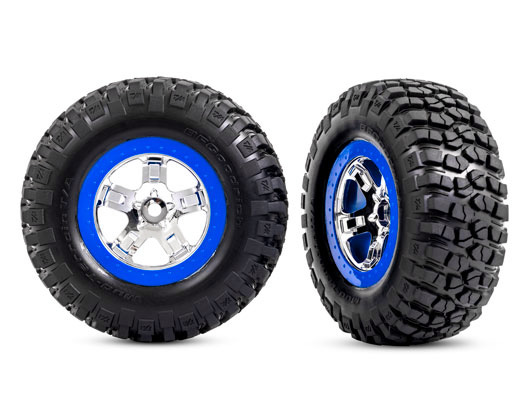 Däck & Fälg BFGoodrich/SCT Krom-Blå 2WD Fram (2) 5869A - Bild 2