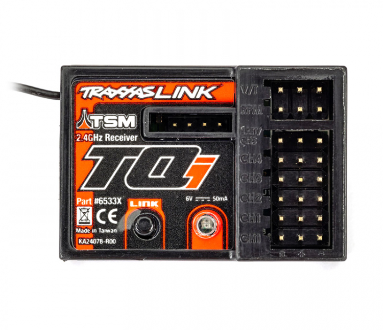 Mottagare 6533X Mikro 5-kanals TQi Traxxas Link TSM - Bild 2
