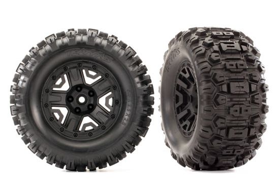 Däck & Fälg Sledgehammer Svart 2.8" 4WD (2) 6792 - Bild 2