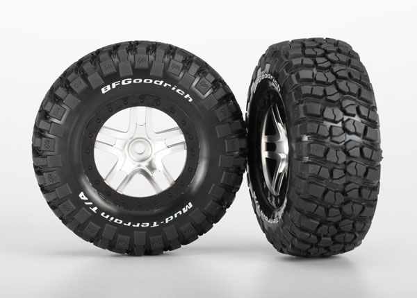 Däck/fälg Goodrich S1/S-Spoke Krom-Svart 4WD/2WD Bak (2) - Bild 2