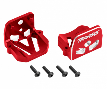 Motorfäste Fram & Bak Set Alu Röd X-Maxx, XRT 7760-RED