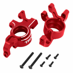 Styrspindel H&V (Par) Alu Röd X-Maxx, XRT 7836-RED