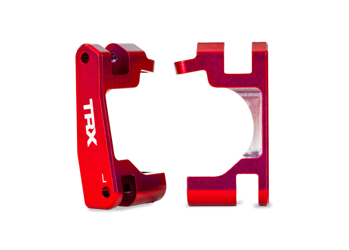 Caster Blocks Alu Röd (Par) Raptor R Ultimate, (Uppgradering #9080) 9063-RED - Bild 2