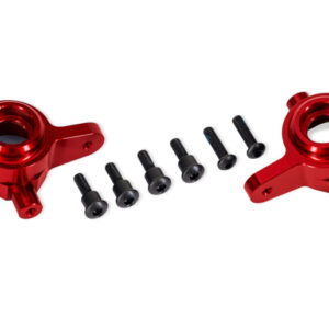 Styrspindlar Alu Röd (Par) Raptor R Ultimate, (Uppgradering #9080) 9064-RED