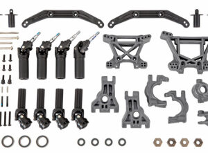 Uppgradering Extreme Heavy Duty Grå Hoss, Rustler, Slash, Raptor R - 4x4 9080-GRAY
