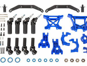 Uppgradering Extreme Heavy Duty Blå Hoss, Rustler, Slash, Raptor R - 4x4 9080X