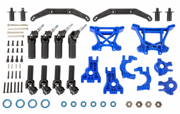 Uppgradering Extreme Heavy Duty Blå Hoss, Rustler, Slash, Raptor R - 4x4 9080X