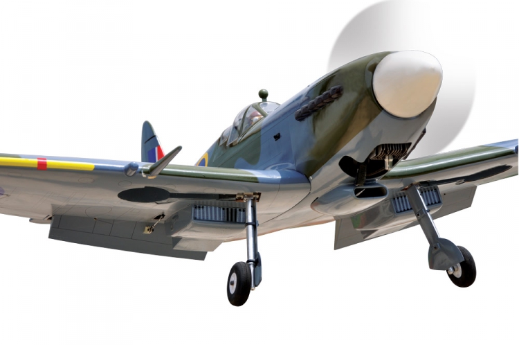 Black Horse Spitfire MK - 33cc Bensin ARTFmed el-landställ - Bild 6