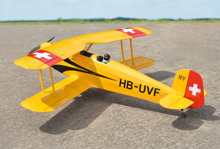 Black Horse Bucker BU 131 Jungmann 1.20 1850mm GP/EP ARF - Bild 3