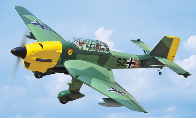 Black Horse JU-87 Stuka 1920mm EP/GP ARTF V2 - Bild 3