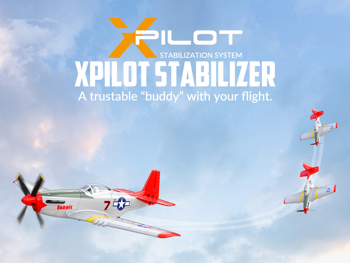 Volantex P51D Mustang Gyro 4-Kanals 400mm RTF - Bild 4