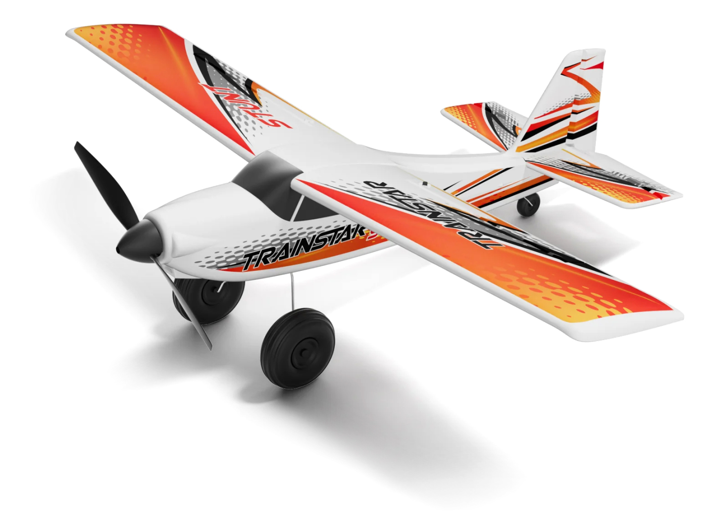 Volantex Trainstar Stunt Gyro Borstlös 500mm RTF Röd - Bild 2