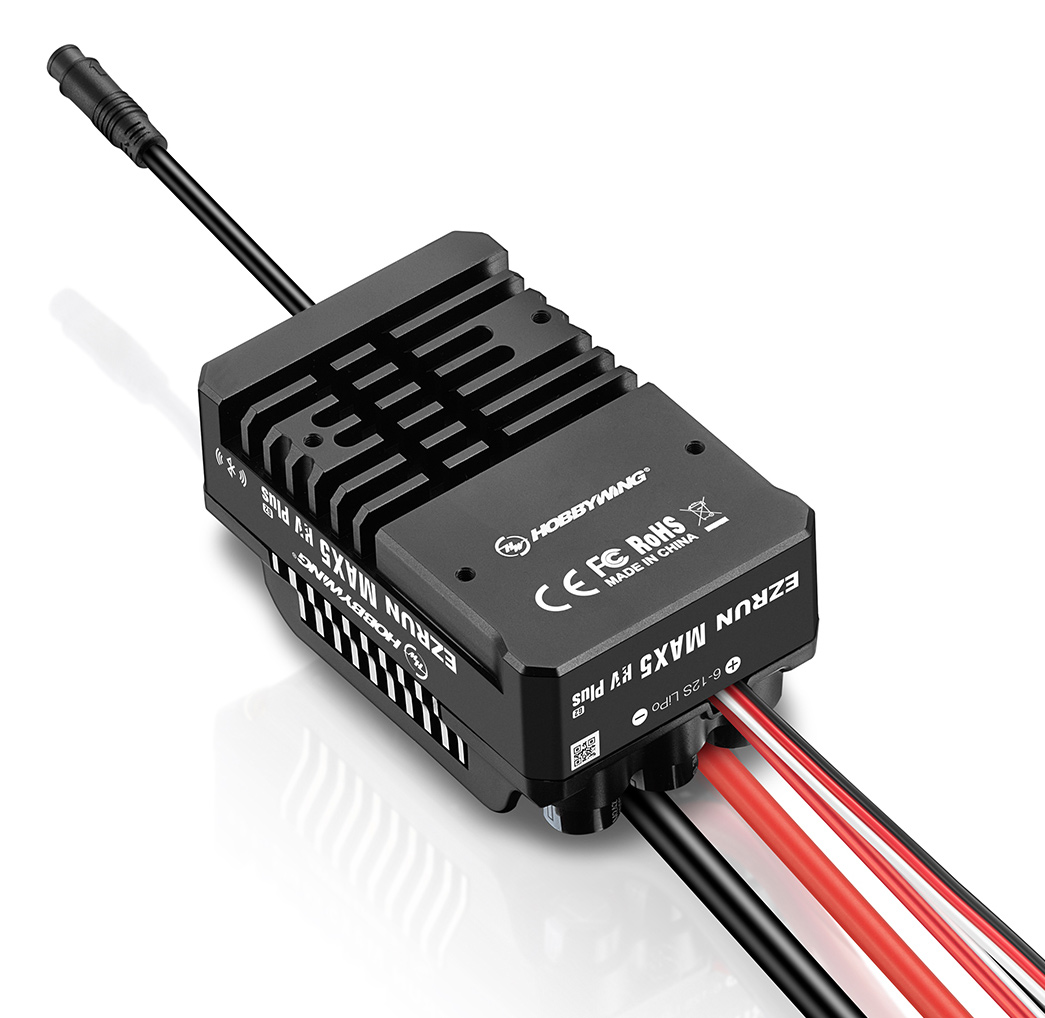 EzRun MAX5 HV Plus G2 330A 6-12S Sensor WP Fartreglage 1/5 - Bild 6