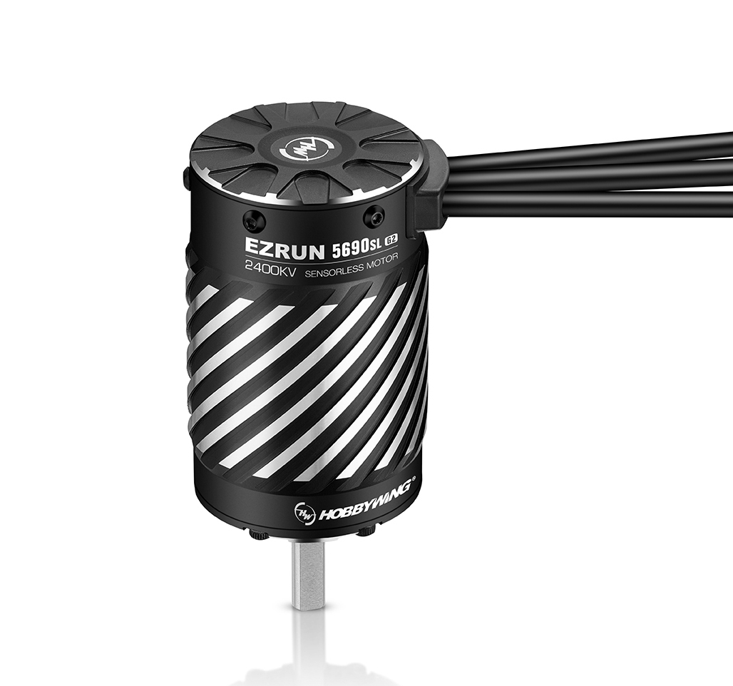 Hobbywing Motor EzRun 5690SL 2400kV Black G2 Sensorlös 1/7-1/8 - Bild 2