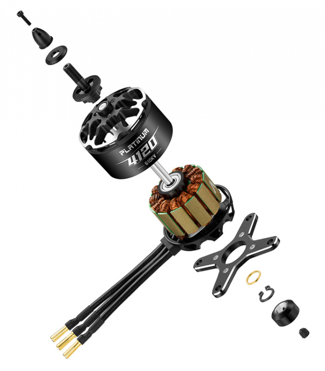 Hobbywing Platinum 4125SL 450kV 6S - Bild 6