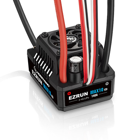 Hobbywing EzRun Combo MAX10 G2 140A - 3665SD 3200kV G3 1/10 - Bild 3