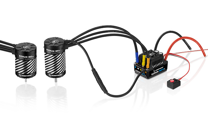 Hobbywing EzRun Combo MAX10 G2 140A - 3665SD 3200kV G3 1/10 - Bild 4