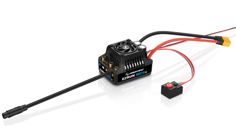 Hobbywing EzRun Combo MAX10 G2 140A - 3665SD 3200kV G3 1/10 - Bild 5