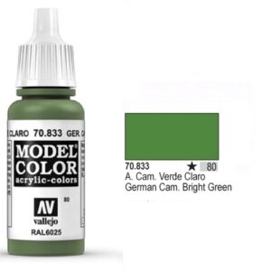 Modelcolor 70833 Ger.Ca.Bright Green 17ml