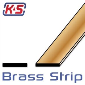 Mässingsremsa  0,5x12mm 30cm 3st