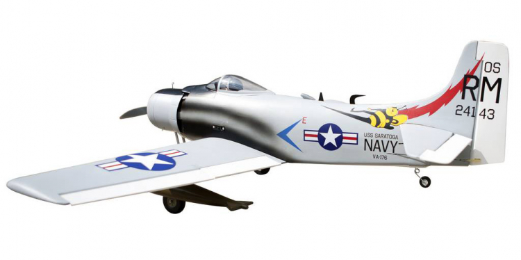 Seagull Skyraider Bee 10-15cc ARF - Bild 7
