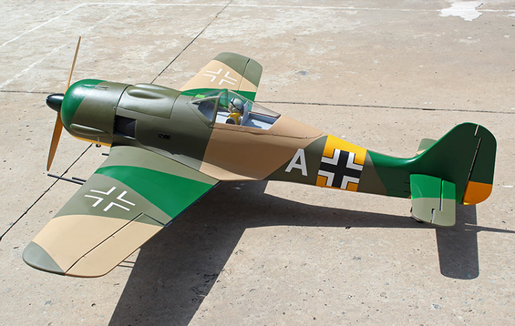 Seagull Focke-Wulf FW 190 2000mm 50cc Infällbara Landställ - Bild 6