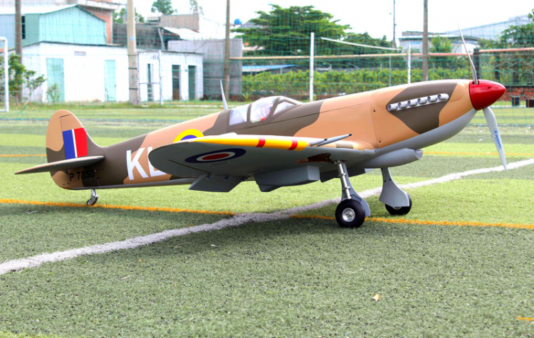 Seagull Spitfire 2195mm 50-55cc Gas ARF - Bild 7