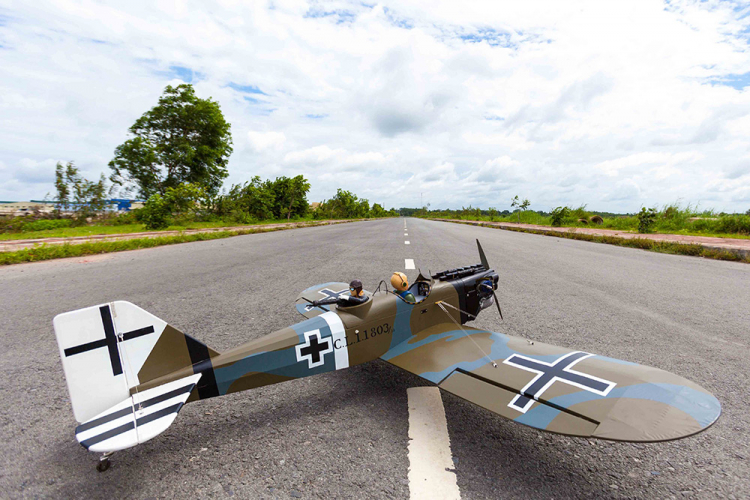 Seagull Junkers CL1 G-BUYU 10-15cc Gas ARF - Bild 5