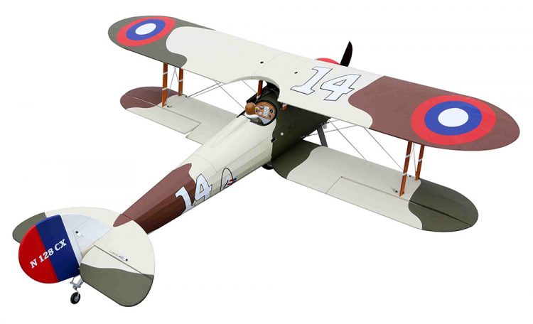 Seagull Nieuport 28 Replica Bipe 20-26cc Gas ARF - Bild 4