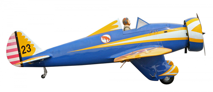 Seagull P-26A Peashooter 30cc Gas ARF - Bild 4