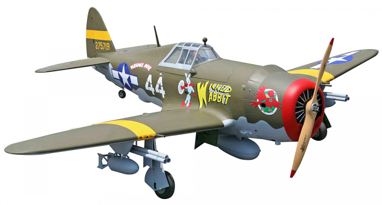 Seagull P-47 Razorback Giant Scale 50-61cc Gas ARF - Bild 2